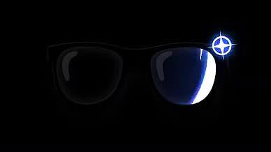 超酷栏目包装墨镜太阳镜闪耀元素视频的预览图